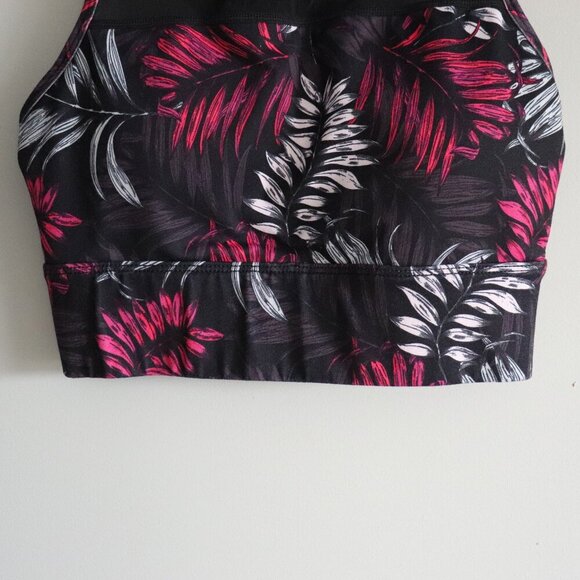 Fabletics Women's Sx XS Marcia High Neck Activewear Mesh Racerback Sports Bra - Picture 6 of 10